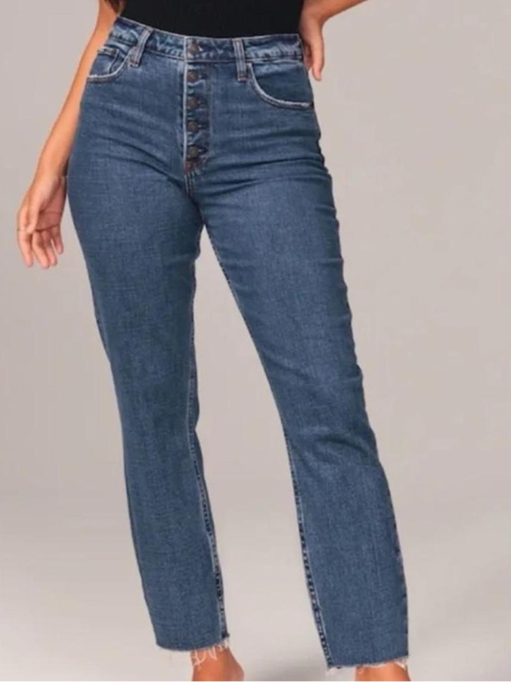 Abercrombie & Fitch The Mom High Rise Jean